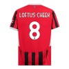 Goedkope AC Milan Loftus-Cheek 8 Thuisshirt 2024-25